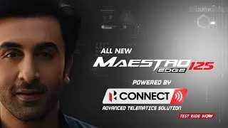 All new Maestro Edge 125 with Hero Connect! It&rsquo;s Technomagical!