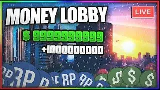 🔴 [LIVE] GTA 5 ONLINE MONEY LOBBY | MONEY DROP RP DROP LOBBY (PC) | LIVE NO FAKE FOLLOW STEPS BELO
