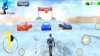 Black Hole Hero Vice Vegas Rope Mafia Car Race Part - 1