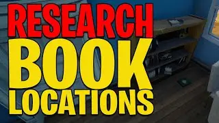 Where to collect RESEARCH BOOKS from HOLLY HEDGES and PLEASANT PARK in Fortnite Chapter 2 Season 6
