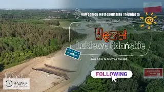[S6] Węzeł Lublewo Gdańskie. Trasa Kaszubska. Obwodnica Metropolitalna Trójmiasta #edroneye #poland