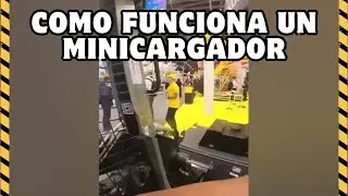 asi se opera un minicargador NEW HOLLAND L318 y todo lo que trae este minicargador 