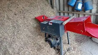 Paddy Straw Cutting Time 🌾 | Chaff Cutter Machine | DairyGlowLife