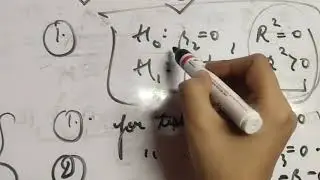 Hypothesis Testing in a Multiple Linear Regression Model: Part1