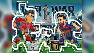 Cristiano and Messi     Var & War