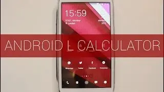 Themed Android L Calculator (No root required)