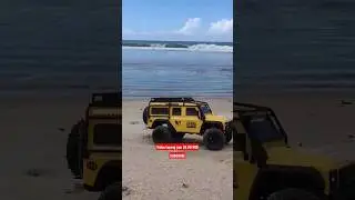 Cinematic di pesisir pantai #rcoffroad4x4 #offroad #fjcruiser #cinematic #pantaisoge #shorts #shorts