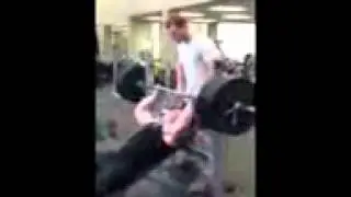 David Castor Does A 405 Incline Bench Press
