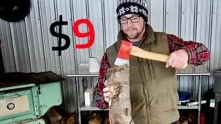 Testing a $9 Axe on Amazon | Too Good to be TRUE