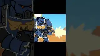 Space Marine Fighting Against PLOT ARMOR! #warhammer40k #starwars #animation