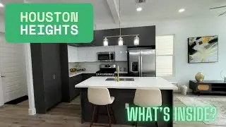 New HOUSTON HEIGHTS Home Tour - New Luxury Construction Home