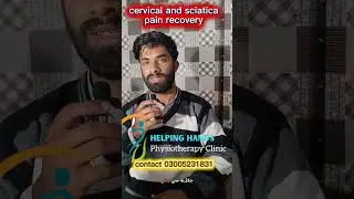 sciatica relief and neck pain relief from helping hands physiotherapy service's Hassanabdal