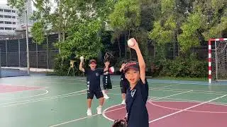 聖安德烈同學勤奮練習，為比賽做好準備