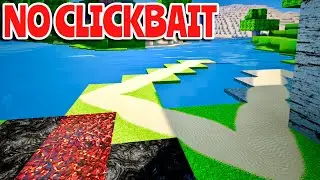 (MCPE FANCY SAND) REALISTIC HIGH RESOLUTION Texture Pack For Minecraft PE 1.14.6+ (Overlaying Sand)