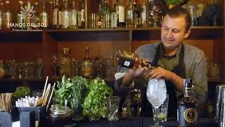 Crea un C&oacute;ctel Original con Licor de Xtabent&uacute;n | C&oacute;ctel Kinich - Dios Maya del Fuego | Manos del Sol