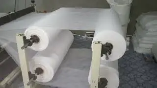 Fabric Roll Cutting Machine | Hotel & Hospital Bed Sheets, Barber Capes Manufacturing|+91 8700696204