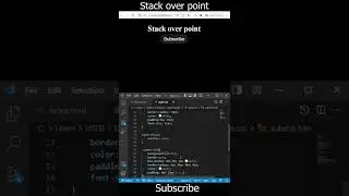 CSS Simple form design with input and button #shorts shorts | HTML