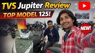 TVS Jupiter 125 Top Model Review | Mileage, Price & Features 🔥 | Full Showroom Review