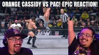 Orange Cassidy vs PAC All-Atlantic Championship Epic Live Reaction #aew #aewdynamite #orangecassidy