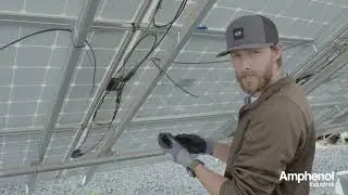 RadCrimp&reg; Solar Splice with Melni Spiral Termination Technology: Field Installation