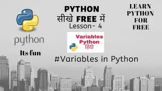 #4 Python Tutorial for Beginners | Variables in Python