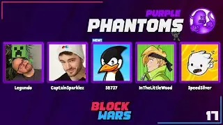 🔴 Block Wars with Legundo, CaptainSparklez, SB737 and SpeedSilver!