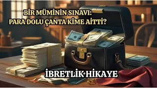 Kimse Görmedi Sandı Ama Allah Gördü: Para Dolu Çanta Hikayesi | İbretlik Dini Hikaye