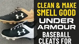 How to Clean & Deodorize Under Armour Youth Baseball Cleats | Quick & Easy Method!