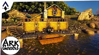 Island Fishing Lodge : Ep2 : Geeks Patron Servers  : ARK Gameplay