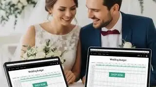 Wedding Budget Planner Template Google Sheets-SpreadSheet #wedding #spreadsheets #budget