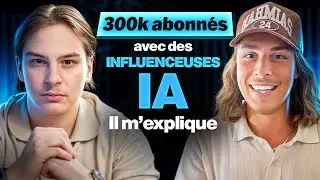 Il g&eacute;n&egrave;re 25 000&euro;/mois avec 6 influenceuse IA