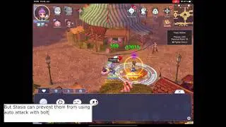 Use Stasis to block Chrono bolts