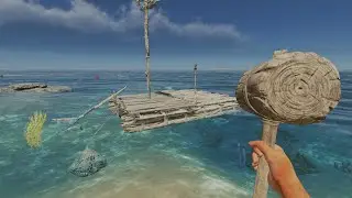 Stranded Deep Part 4 Raft building on ps5 in 4k HDR