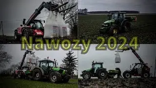 Rozpoczęcie Sezonu 2024|Siew nawozu |John deere 5820|Deuth fahr agrofarm410| Manitou