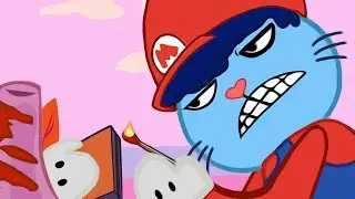 Happy Tree Friends - Crazy Antics (Mario chase theme)