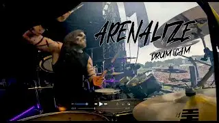 Kent Diimmel - Adrenalize by In This Moment - Live Drum Cam @inkcarcerationfestival4814