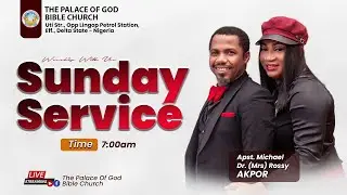 SUNDAY CELEBRATION SERVICE  w/ APST. MICHAEL & PASTOR (DR) ROSSY AKPOR  ::: 25th JAN. 2026
