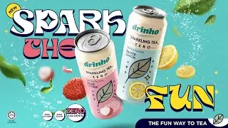 drinho&reg; Sparkling Tea Zero: The Fun Way to Tea