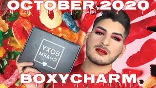 OCTOBER 2020 BOXYLUXE UNBOXING AND TRY-ON | MAKEUP SUBSCRIPTION BOX UNBOXING OCTOBER