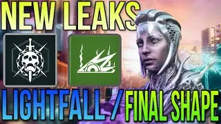 HUGE LIGHTFALL & FINAL SHAPE LEAKS!  NEW STORY, EXOTICS, SUBCLASSES, DESTINATION & MORE! [Destiny 2]