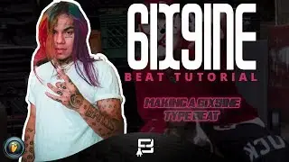 HOW TO MAKE A 6IX9INE TYPE BEAT (FL STUDIO 12 TUTORIAL 2018) MAKING A TEKASHI 6IX9INE TRAP TYPE BEAT