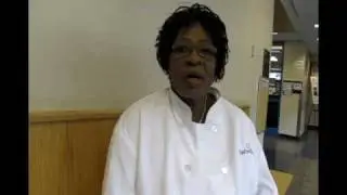 Evelyn Neequaye, Compass Food Service Worker