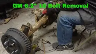 #36 1968 GTO A Body - GM 8.2 10 Bolt Rear Axle Removal