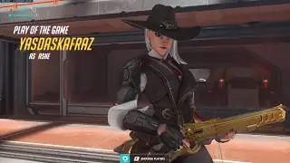 SUREFOUR ASHE SHOWING HIS AIMING SKILLS! 41 ELIMS! [ OVERWATCH SEASON 21 TOP 500 ]