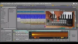 Comment assigner des roulements de hihats/cymbales [ABLETON] &agrave; un contr&ocirc;leur midi