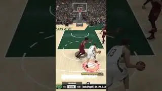 Lucky Shot #gaming #nba2k24 #nba2kclips #nbamycareer
