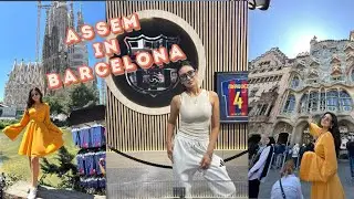 Assem in Barcelona #barcelona #assem #paris #tour #love #tourism #vlog #youtube #spain #туризм #тур 
