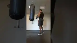 Joe Boxer heavy bag. Boxing.