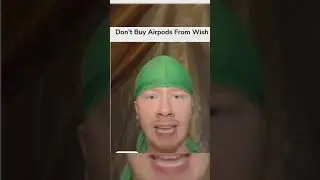 do not buy airpods from wish #funny #wish