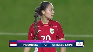 FULL HIGHLIGHT INDONESIA WOMEN VS CHINESE TAIPEI WOMEN !!! FIFA INTERNATIONAL FRIENDLY FANSCAM